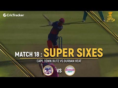 Durban Heat vs Cape Town Blitz | Super Sixes | Match 18 | Mzansi Super League