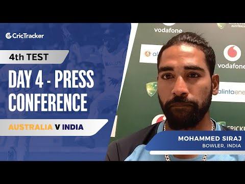 Cracks on Gabba strip will play on batsman's mind: M. Siraj, Press Conference, AUS vs IND 4th Test