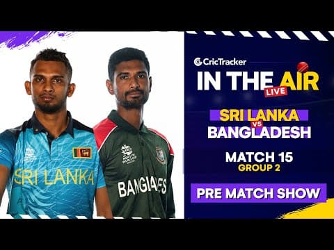 T20 World Cup Match 15 Cricket Live - Sri Lanka vs Bangladesh Pre Match Analysis #SLvBAN