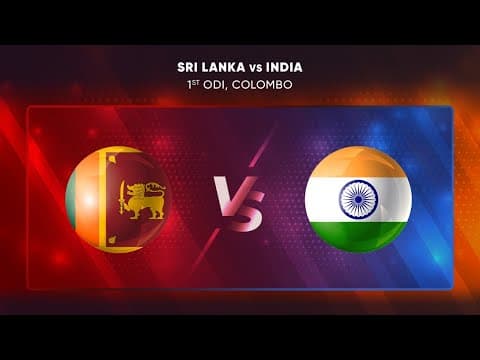 LIVE : INDIA vs SRI LANKA 1st ODI | DIGITAL AUDIO COMMENTARY I 2021