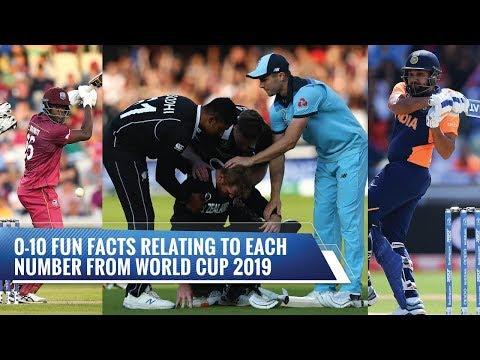 Fun facts of Cricket World Cup 2019