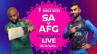 🔴 ICC Men's ODI World Cup, SA vs AFG- Pre-Match Analysis