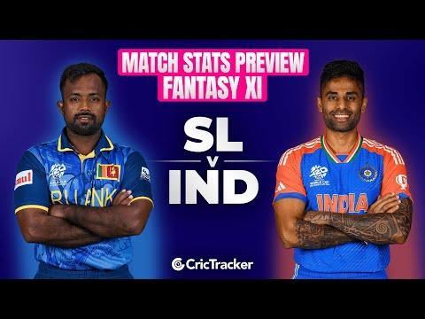 IND vs SL | T20 | Match Preview and Stats | Fantasy 11 | Crictracker