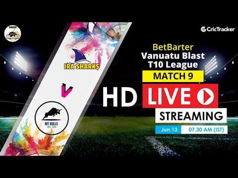 Vanuatu Blast T10 League 2020 Live Streaming: Match 9, Ifira Sharks vs MT Bulls