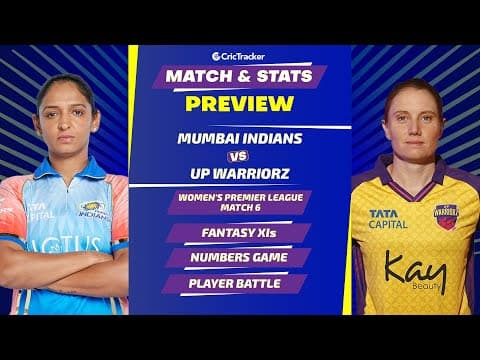 Mumbai Indians vs UP Warriorz |  Match Stats Preview | Playing 11 | Crictracker