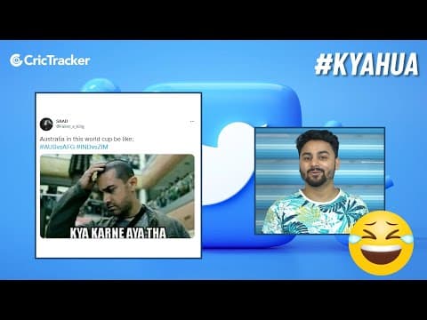 KYA HUA | Australia vs Afghanistan | Twitter Reactions | T20 World Cup 2022