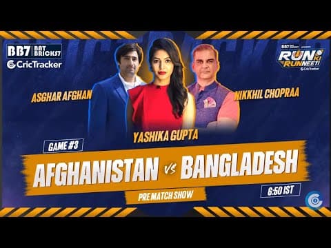 Asia Cup 2022: Afghanistan vs Bangladesh, Match 3 - Pre-Match Live Show