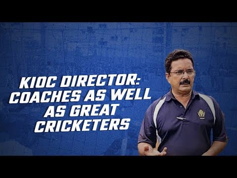 Irfan Sait | KIOC Director | There Are Coaches Who are themselves a Great Cricketers