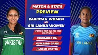 Sri Lanka Women v Bangladesh Women| Match Preview | Women's Asia Cup 2022 | Second Semi-Final