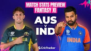 IND vs AUS | World Cup T20 2024 | Match Preview and Stats | Fantasy 11 | Crictracker