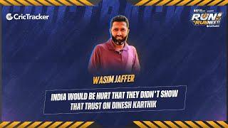 Wasim Jaffer has something to say about Dinesh Karthik