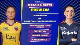 Royal Challengers Bangalore Women and UP Warriorz Women | WPL 2024 | Crictracker