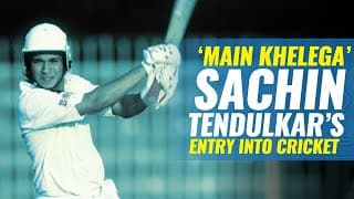 ‘Main khelega’ - Story of God of cricket | Sachin Tendulkar vs Waqar Younis | CricTracker