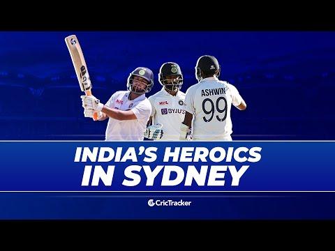 Team India crush Australia's hopes as SCG Test ends in a draw | Australia vs India, 3rd Test