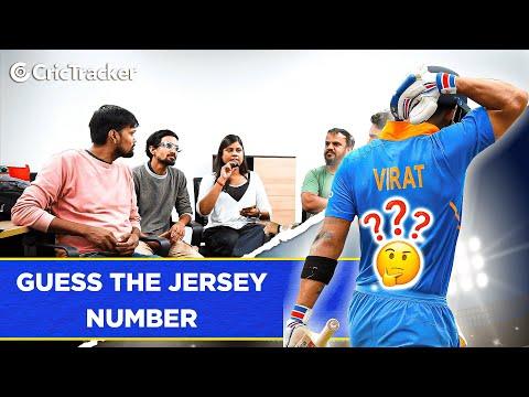 Office Fun Challenge: Guess the Cricketers jersey numbers? #office #crictracker #cricketlover 😂