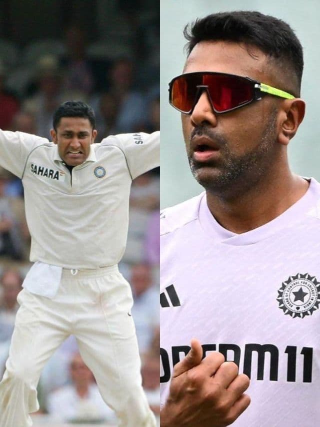 Ravichandran Ashwin vs Anil Kumble :Test Stats Comparison