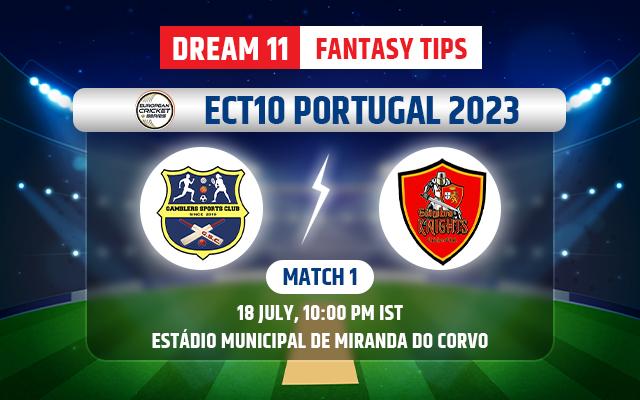 Gamblers SC vs Coimbra Knights Dream11 Team